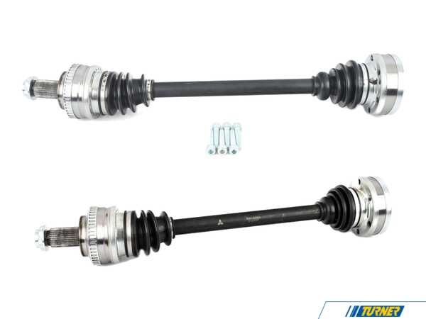 Packaged by Turner TrakMotive CV Axle Shafts - Rear Left And Right - Z4, E46 33207839467/8KT2