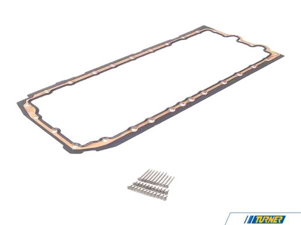 Packaged by Turner Elring Oil Pan Gasket And CRP Hardware Set 1137548031ELRKT2
