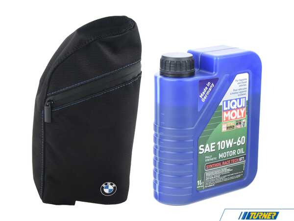 Packaged by Turner Liqui Moly Race Tech GT1 10w-60 Engine Oil & Oil Storage Bag Combo 83292158848KT6