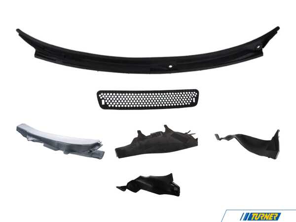 Packaged by Turner Comprehensive Windshield and Hood Cowl Cover Kit - e46 51718232894B2KT