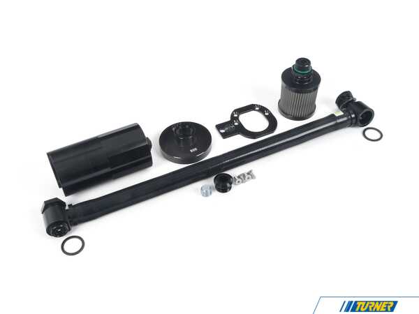 Vargas Turbo Technologies Vargas PCV Delete Kit - Cap W/ -10ORB Plug & VTA Catch Can - BMW S55 Engine S55PCVCPCCVTA