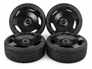 20" Alzor Style 8128 "Ready-To-Roll" OEM+ Fitment Square Wheel & Tire Package - w/ Advanta Tires - Mercedes GLC-Class
