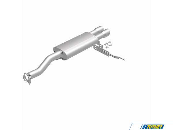 BRExhaust Direct-Fit Replacement Exhaust System - Axle Back  106-0905