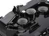 NRW Design NRW Designs S65 Aluminum Valve Cover - Smooth Black S65VCSBLK View 4