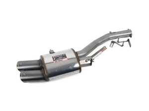 Supersprint Rear Muffler Right (100x75) Gun Metal Grey- 650i F06 F12 F13