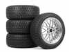 Alzor 18" Alzor Silver Style 881 "Ready-To-Roll" Winter Wheel & Tire Package for MK8 GTI/R - w/ Falken Tires 881188545112A View 1