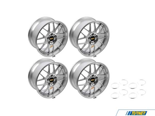 BBS 18" Style RG-R Wheels - Square Set Of Four  rg734hdskKT