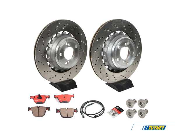 Packaged by Turner Rear Brake Service Kit - F95 X5M F96 X6M 34212284903KT3