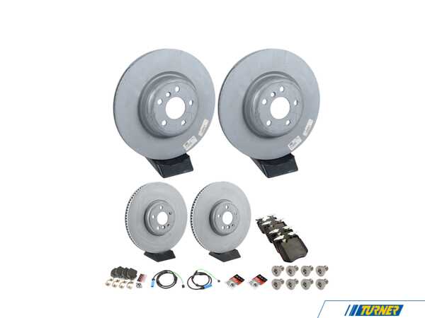 Packaged by Turner Front & Rear Brake Service Kit - G30 530 540 34116875283KT3