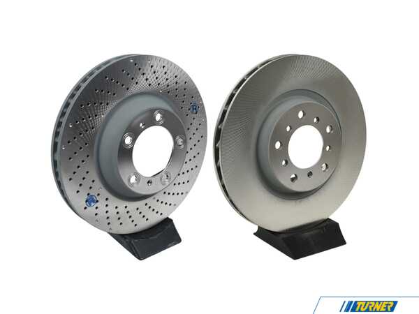 SHW Performance SHW Performance Front Brake Rotors - Smooth Monobloc - Pair (325x28) - BMW E46 M3 E46M3FARPKT