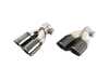 Packaged by Turner Turner Motorsport Double Wall Slash Cut Exhaust Tips - 2.75 Inlet - 3.5 OD - Stepped Left And Stepped Right- Titanium Black Chrome 026732TMS03KTKT2 View 1