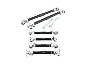 SPL Titanium Series Adjustable Rear Toe Arms With Eccentric Lockout Kit and Rear Upper Arm Links