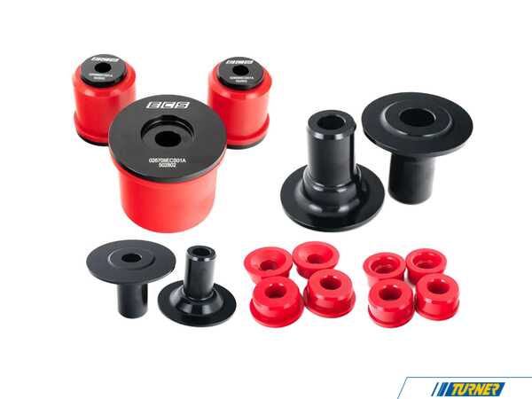 Packaged by Turner Complete Performance Polyurethane Differential And Subframe Bushing Set - E8x, E9x E9XSBFRDFFBKT2