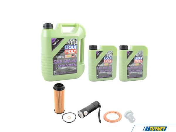Packaged by Turner Liqui Moly MolyGen Oil Change Kit / Inspection I 11428583898KT2