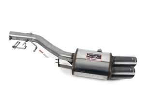 Supersprint Rear Muffler Left (100x75) Gun Metal Grey- 650i F06 F12 F13