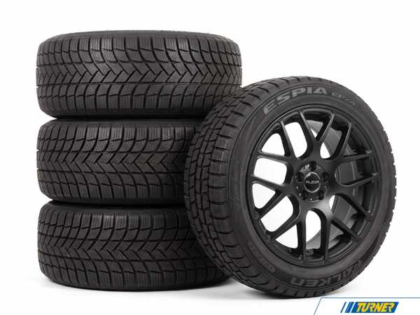 Alzor 18" Alzor Style 349 "Ready-To-Roll" Winter Wheel & Tire Package for MK8/8.5 GTI/R - w/ Falken Tires 349A8EPZ22540