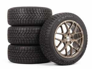 18" Alzor Style 330 "Ready-To-Roll" Winter Wheel & Tire Package for MK8/8.5 GTI/R - w/ Falken Tires