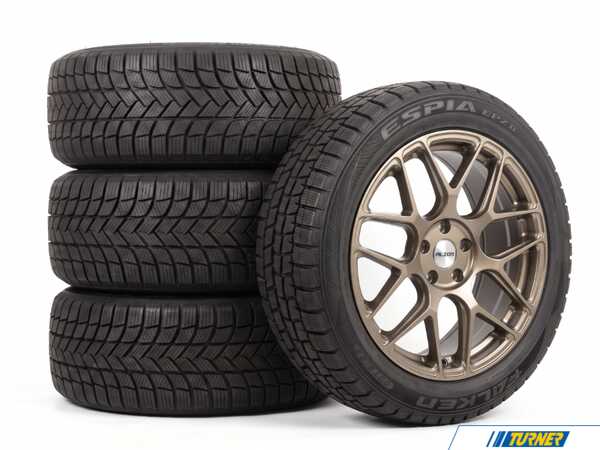 Alzor 18" Alzor Style 330 "Ready-To-Roll" Winter Wheel & Tire Package for MK8/8.5 GTI/R - w/ Falken Tires 3302EPZ22540