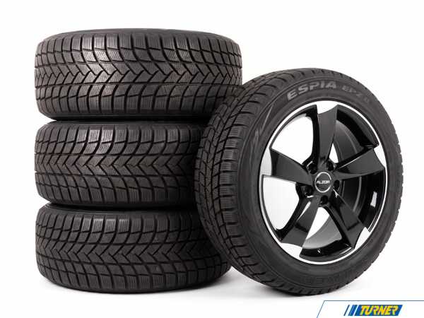 Alzor 18" Alzor Style 628 "Ready-To-Roll" Winter Wheel & Tire Package for MK8/8.5 GTI/R - w/ Falken Tires 6284EPZ22540