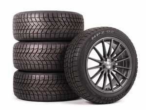 19" Alzor Style 084 "Ready-To-Roll" Wheel & Tire Package - w/ Advanta Tires