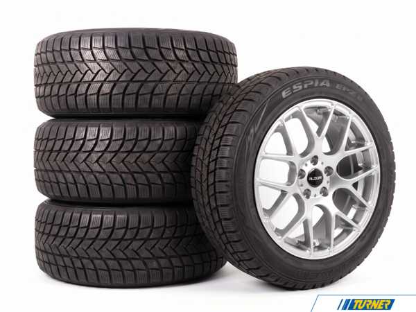 Alzor 18" Alzor Style 349 "Ready-To-Roll" Winter Wheel & Tire Package for MK8/8.5 GTI/R - w/ Falken Tires 349AEPZ22540