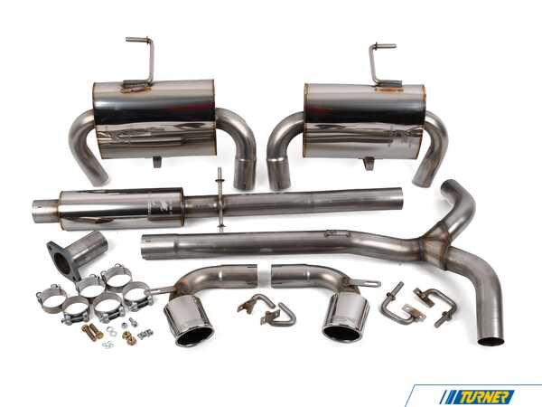 Scorpion MINI R53 Cat-Back Exhaust System - Scorpion 90mm x 76mm Oval Tips Resonated SMN012