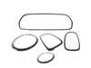 Bremmen Parts Headlight, Grille, And Taillight Trim Rings Set Jet Black - MINI F55/F56/F57  LCI 51119450552KT View 1
