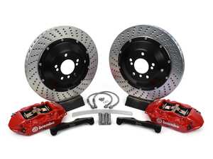 Brembo GT - M Rear Brake System - 4 Piston Caliper - 2-Piece Disc