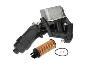 Febi B46 B48 Oil Filter Housing With Filter & Cooler - 11428596283 - F3x, F22, F23, G30 5 Series, G11 7 Series, G01, G02