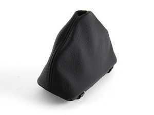 Genuine BMW Shift Boot - Schwarz Leather, E46 with Automatic Transmission