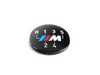 Genuine BMW Genuine BMW 5 speed Shift Knob Emblem with M Logo 25111221613 View 1