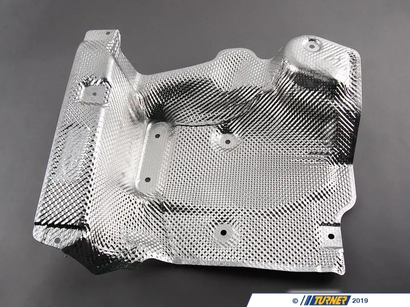 エス 51487138486 - Genuine BMW Heat Insulation, Rear Silenc