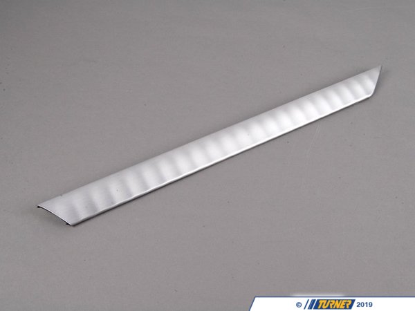 Genuine BMW Genuine BMW Aluminum Decor Strip, Rear R - 51457047158 51457047158