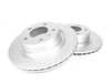 Meyle Rear Brake Rotors - Pair (300x20) 34216855007KT2 View 1