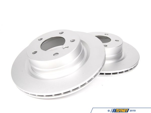Meyle Rear Brake Rotors - Pair (300x20) 34216855007KT2