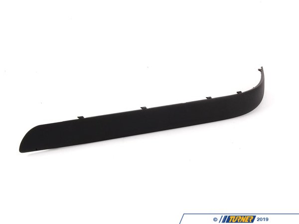 Genuine BMW Genuine BMW Rear Upper Bumper Trim - Right - E46 325xi 325i 323i 51128227576