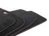 Genuine BMW Genuine BMW - E82 1M Floor Mats (Black with "///M" Logo and Orange Stitching) - (NO LONGER AVAILABLE) 82112293541 View 8