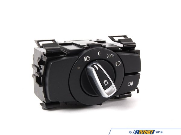 Genuine European BMW European Headlight Switch - Chrome 61319169400