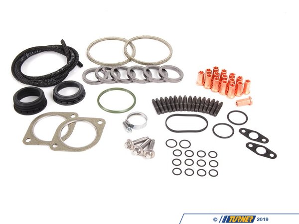 Genuine BMW Genuine BMW N54 Turbocharger Installation Kit - Front And Rear - E60, E82/88, E9X N54 3.0L 13712247398KT
