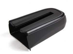Genuine BMW Black Seat Belt Trim Cover - Left - E46 M3 323Ci 325Ci 330Ci