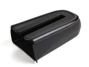 Genuine BMW Black Seat Belt Trim Cover - Left - E46 M3 323Ci 325Ci 330Ci