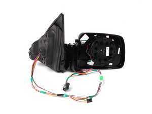 Genuine BMW Outside Mirror W/out Glass H - 51167039926 - Gloss Black
