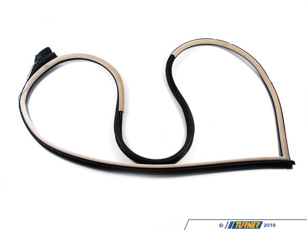 Genuine BMW Genuine BMW Right Door Seal Trim - Beige - E46 323Ci 325Ci 328Ci 330Ci 51717161690