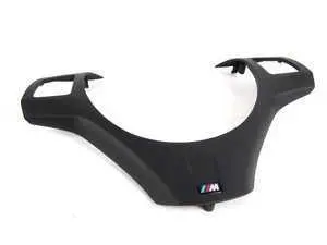 Genuine BMW Steering Cover, M Steering Wheel, Bla 32307845940