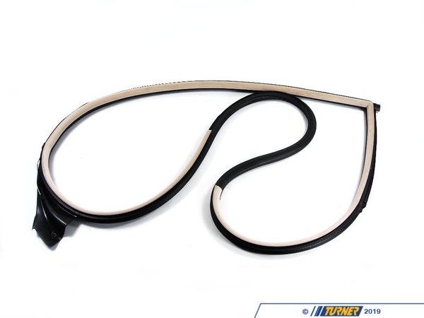 Genuine BMW Genuine BMW Left Door Seal Trim - Beige - E46 323Ci 325Ci 328Ci 330Ci 51717161689
