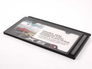 Genuine BMW License plate frame - E53, E70