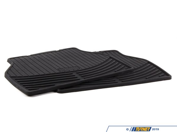 Keep Your BMW E46 Spotless With Genuine BMW Rubber Floor Mats – 325i, 330i, M3 Rear Set
