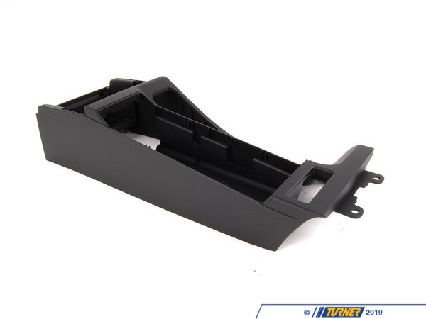 Genuine BMW Center Console - for cars with Armrest - Black - E46, E46 M3 51168218305