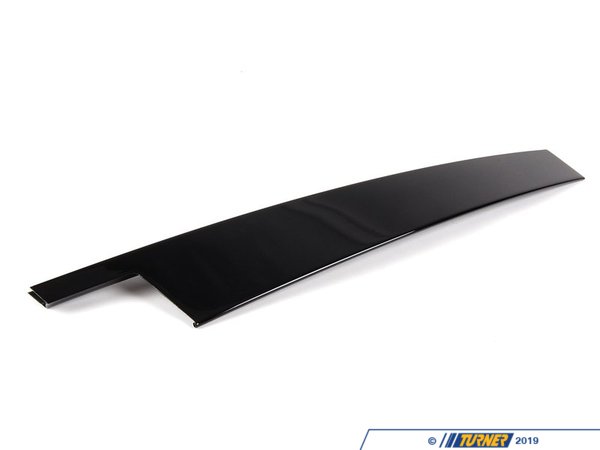 Genuine BMW Genuine BMW Window Frame Cover, Front Le - 51332695283 - Gloss Black 51332695283