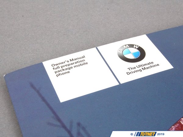 Genuine BMW Owner's Handbook, Telephone "En Us" - Sa639Sa - E82, E88, E90, E91, E92, E93, Z4 01412600740
